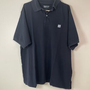 BMW Lifestyle Black Logo 2 Button XXL Cotton Short Sleeve Polo Golf Casual Sport
